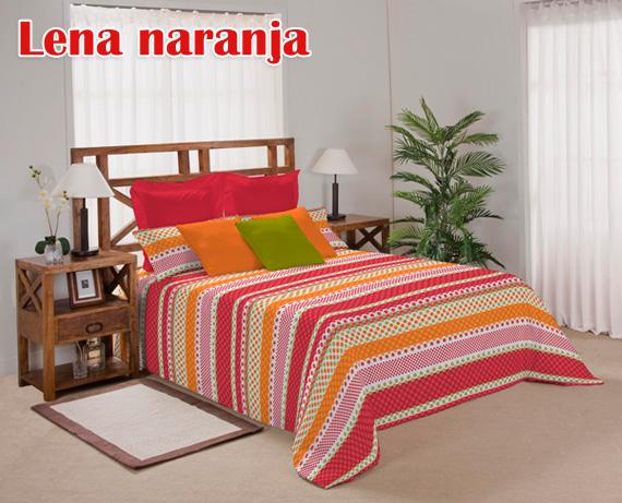 Foto Funda nórdica Lena de Casa Deco - 150 cm Naranja