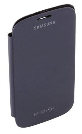 Foto Funda Original Flip Cover para Samsung Galaxy SIII (Azul)