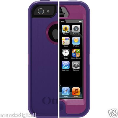 Foto Funda Otterbox Defender Para Iphone 5 Color Boom Pop Purple / Violet Purple