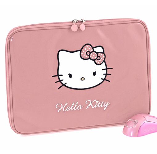 Foto Funda para el portatil Hello Kitty Rosa
