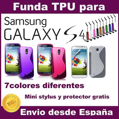 Foto Funda Para Samsung Galaxy S4 Carcasa De Gel Fundas Carcasas S4 I 9500 I9500