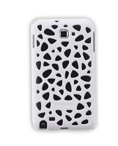 Foto funda peeble jelly blanca galaxy note samsung anymode