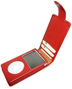 Foto Funda Piel frama iPod video (Color: Verde)