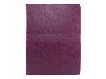 Foto funda piel ipad 2/3 morada km accesorios