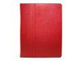 Foto funda piel ipad 2/3 roja km accesorios