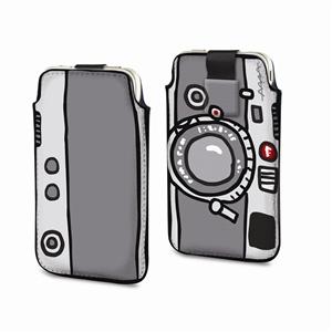 Foto funda pocket xl leica (cierre pull-up) cállate la boca