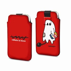Foto funda pocket xl sabanito (cierre pull-up) cállate la boca