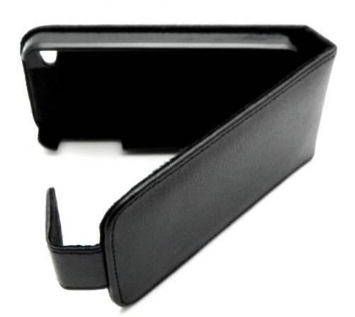 Foto Funda Polipiel Negra iPhone 4/4S