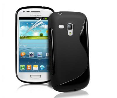 Foto Funda protectora Samsung I8910 Galaxy S3 mini, color negro