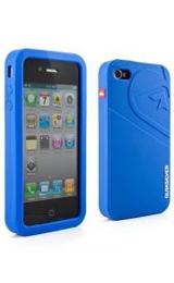 Foto Funda Quiksilver silicona azul Iphone 4G