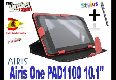 Foto Funda Roja Tablet Airis One Pad 1100 10,1 Pulgadas Universal Alcampo Carrefour