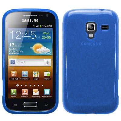 Foto Funda Samsung Galaxy Ace 2 Gel Azul