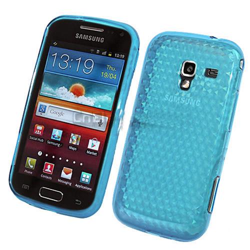 Foto Funda Samsung Galaxy Ace 2 i8160 Gel Azul Turquesa