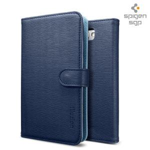 Foto Funda Samsung Galaxy Note 2 Spigen SGP Illuzion Wallet - Azul