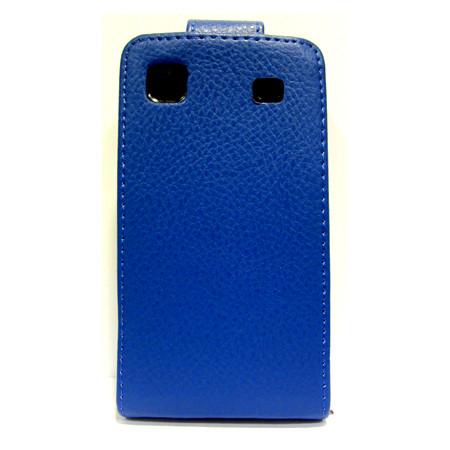 Foto Funda Samsung Galaxy S Plus i9001 Cuero Azul