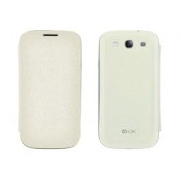 Foto funda samsung galaxy s3 blanca flip blautel