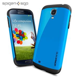 Foto Funda Samsung Galaxy S4 Spigen SGP Slim Armour - Azul