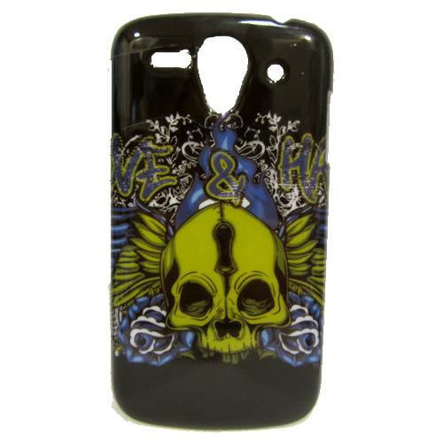 Foto Funda Samsung Huawei Asced G300 Calavera
