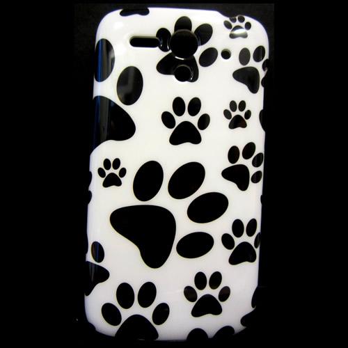Foto Funda Samsung Huawei Asced G300 Huellas Perro