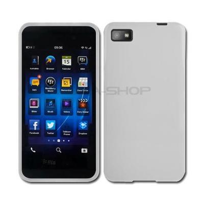 Foto Funda Silicona Blackberry Z10 Carcasa Goma Blanca