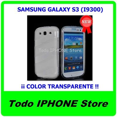 Foto Funda Silicona Gel Tpu Wave Blanca Samsung Galaxy S3 Siii S 3 S Iiii 9300