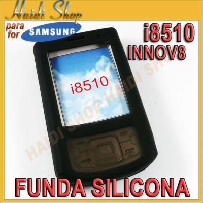 Foto Funda Silicona Goma Gel Carcasa Case Samsung I8510 I-8510 Innov8 Negro Silicone