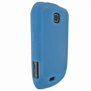 Foto funda silicona turquesa samsung s5570 galaxy mini muvit
