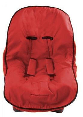 Foto Funda Silla De Auto Con Tejido Transpirable 3d Rojo