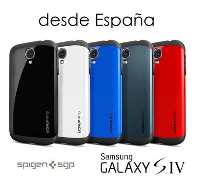Foto Funda Slim Armor Spigen Sgp Galaxy S4 I9500 + Protector De Pantalla