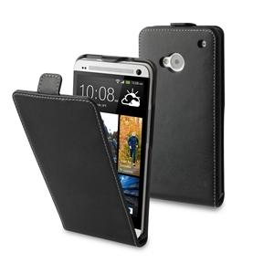 Foto funda slim negra + protector de pantalla htc one muvit