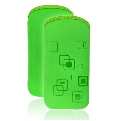 Foto Funda Slim Pocket Verde 112mm X 62mm, Varias Marcas