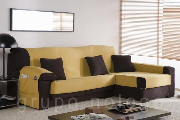Foto Funda sofa chaise longue Gabriela
