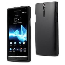 Foto funda sony ericson xperia s gel negra