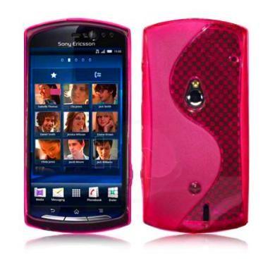 Foto Funda Sony-Ericsson Xperia Neo V Gel Curve Rosa