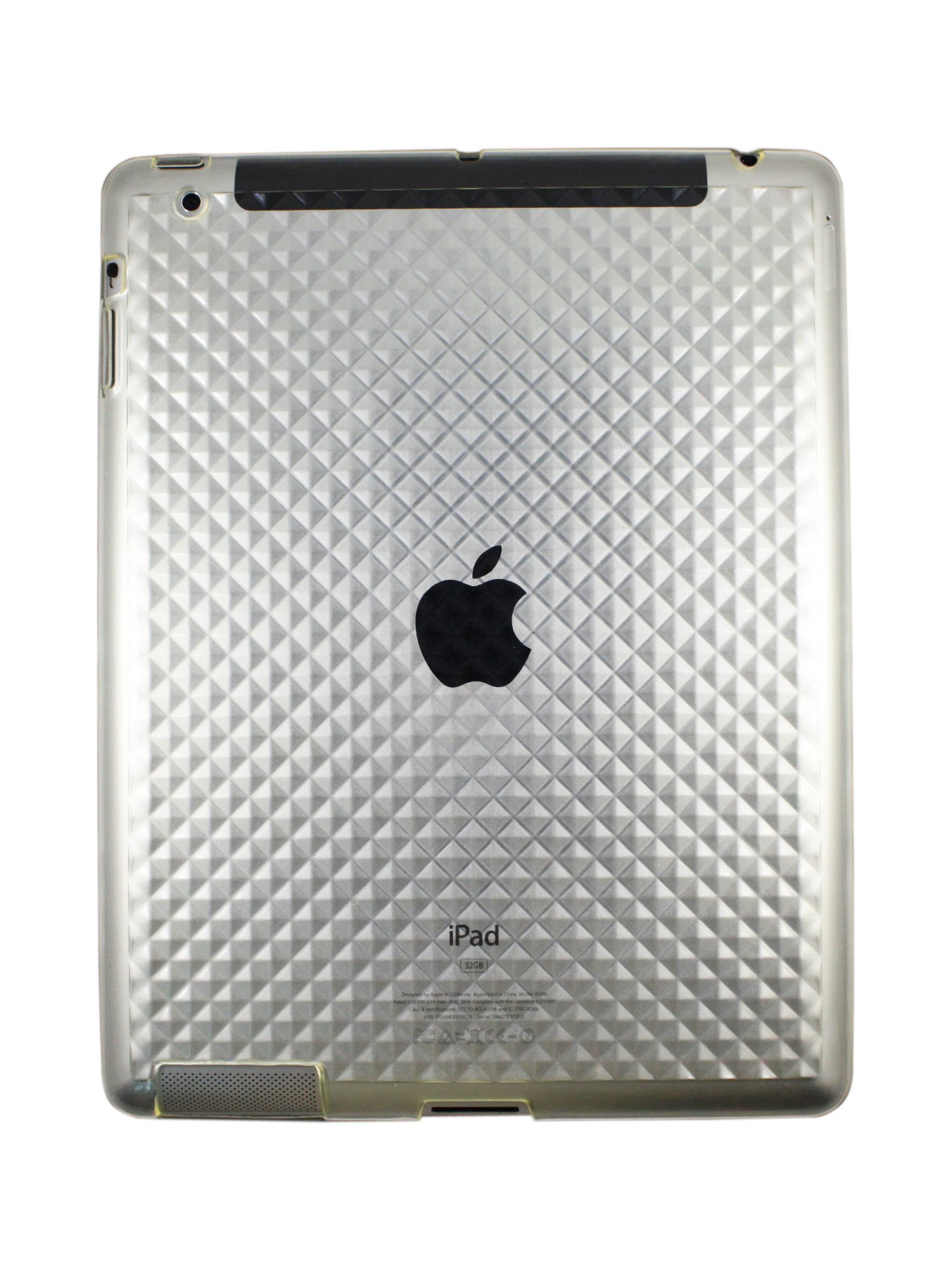 Foto Funda tpu e-vitta diamond white ipad2/new ipad/ipa