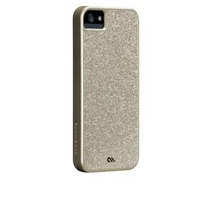 Foto Funda trasera glam iPhone 5 oro brillantes Case-Mate