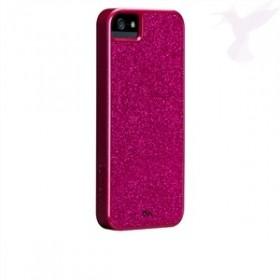 Foto Funda trasera glam iPhone 5 rosa brillantes Case-Mate