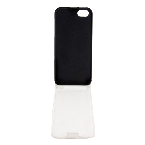 Foto Funda Xqisit Flipcover iPhone 5 Blanca
