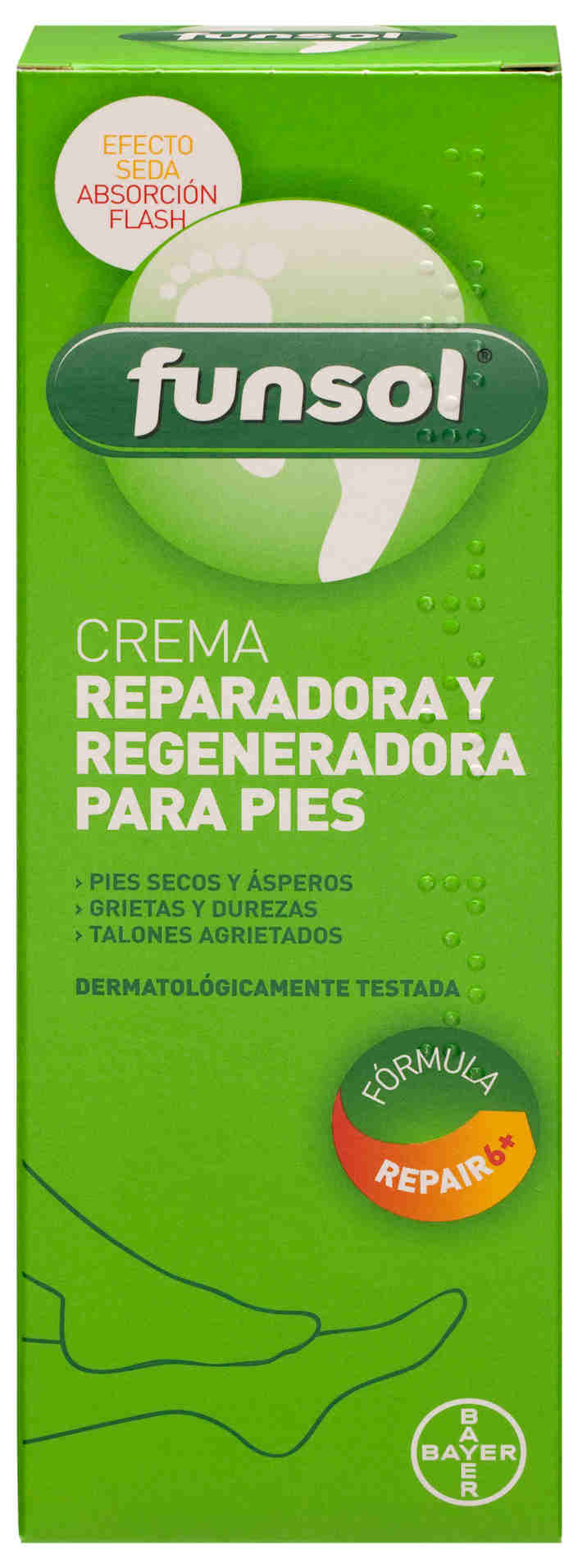 Foto Funsol Crema Reparadora Pies