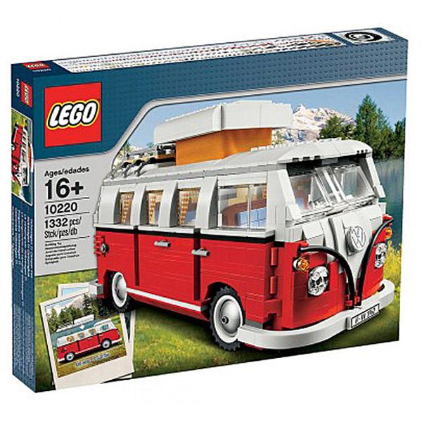 Foto Furgoneta Volkswagen T1 Camper Van Lego