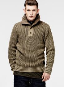 Foto G-Star CARDIGANS WISE 1/2 ZIP KNIT L/S Hombres