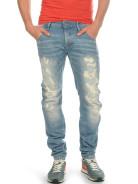 Foto G-Star Vaqueros Arc 3D Slim azul claro heavy destroy