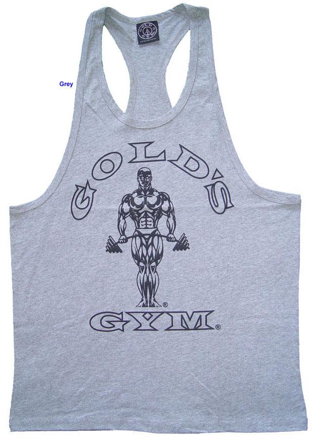 Foto G311 Golds Gym Workout Tank Top TO logo XXL Grey