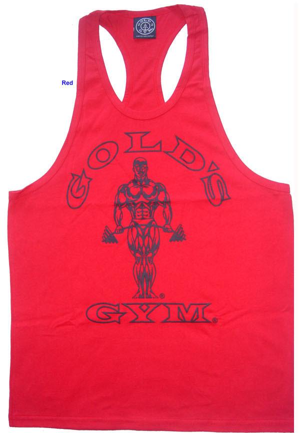 Foto G311 Golds Gym Workout Tank Top TO logo XXL Red
