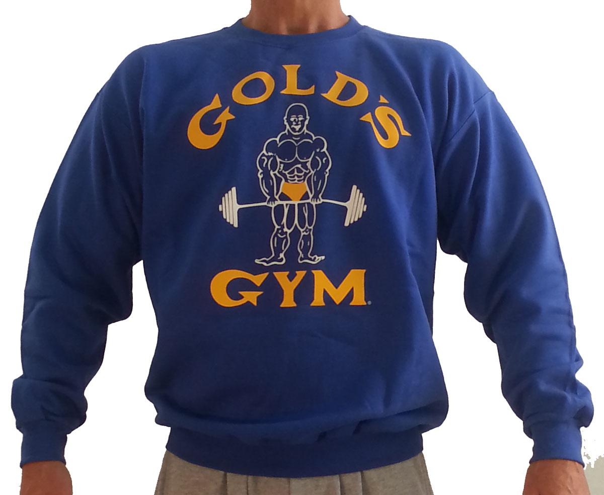Foto G800 Golds Gym Sweatshirt Joe logo XXL Royal