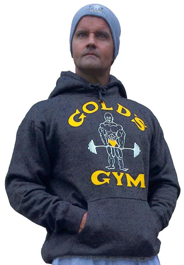 Foto G850 Golds Gym Hoodie - Joe logo XL Charcoal