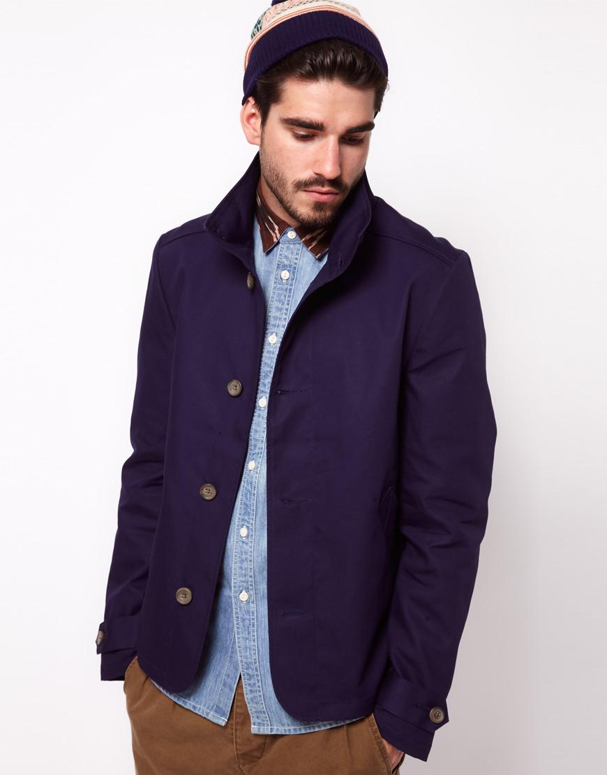 Foto Gabardina de ASOS Azul marino
