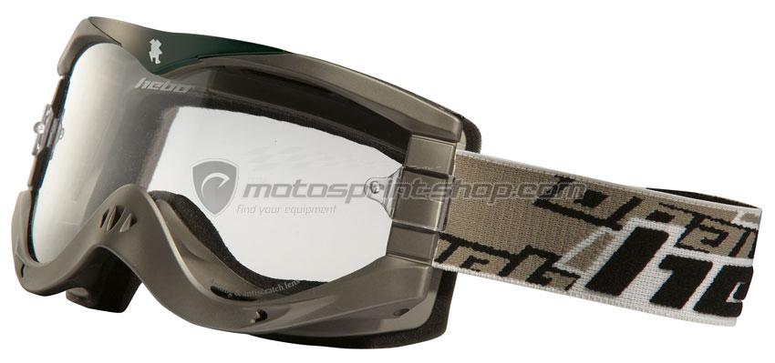 Foto Gafa Cross Hebo High V Titan Plata