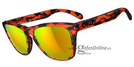 Foto Gafas de sol - Oakley - OO9013 FROGSKINS ACID TORTOISE - 24-312 Orange / Fire Iridium