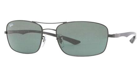 Foto Gafas de sol - Ray-Ban Sun Collection - RB8309 - 002/71 BLACK GREEN